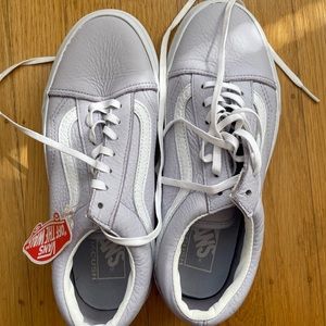 Lilac leather Vans Old Skool Ultra Cush sneakers with tags SZ womens 7.0